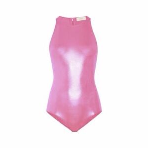 Pink Sleeveless Bodysuit